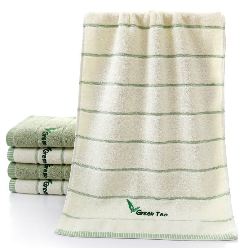 Pure Cotton 32-Strand Embroidered Face Towel