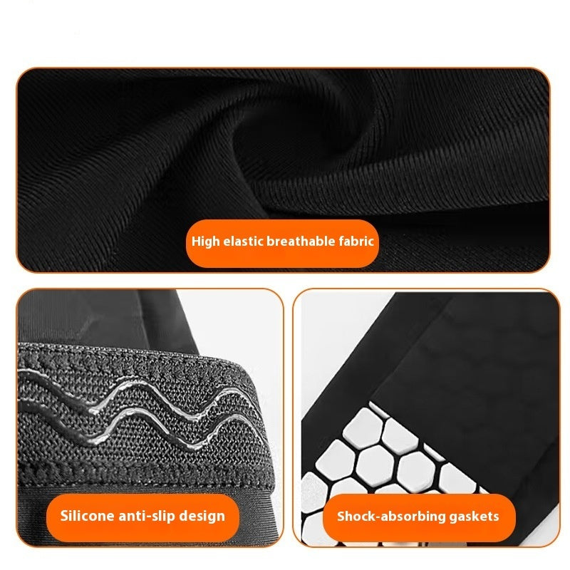Honeycomb Shank Protection Foot Sock Men's Anti-collision Non-slip Sell My Stuff