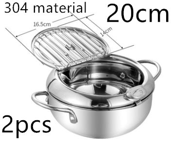 Stainless Steel Telescopic Frying Basket