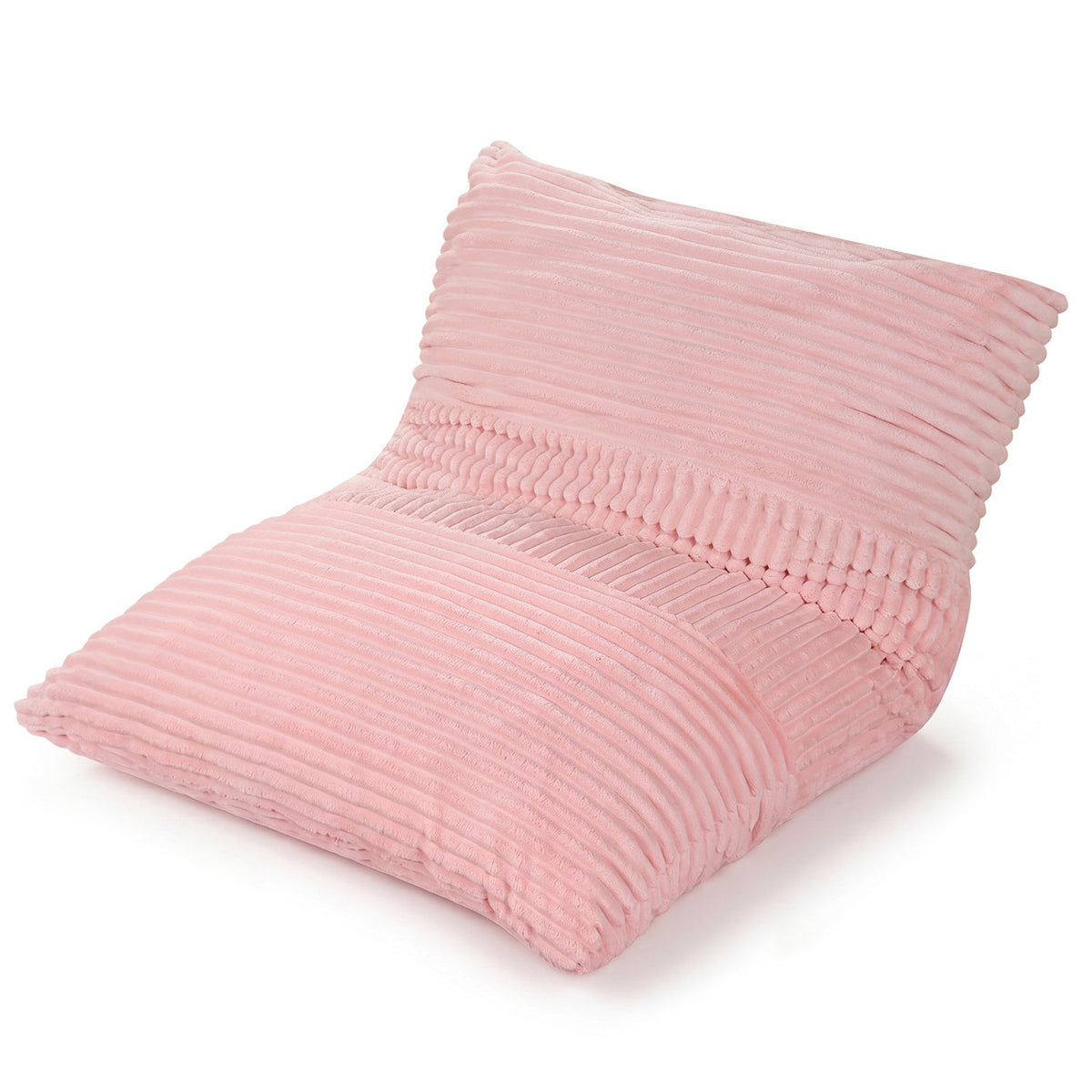 3-in-1 Convertible Bean Bag Chair with Corduroy Fabric