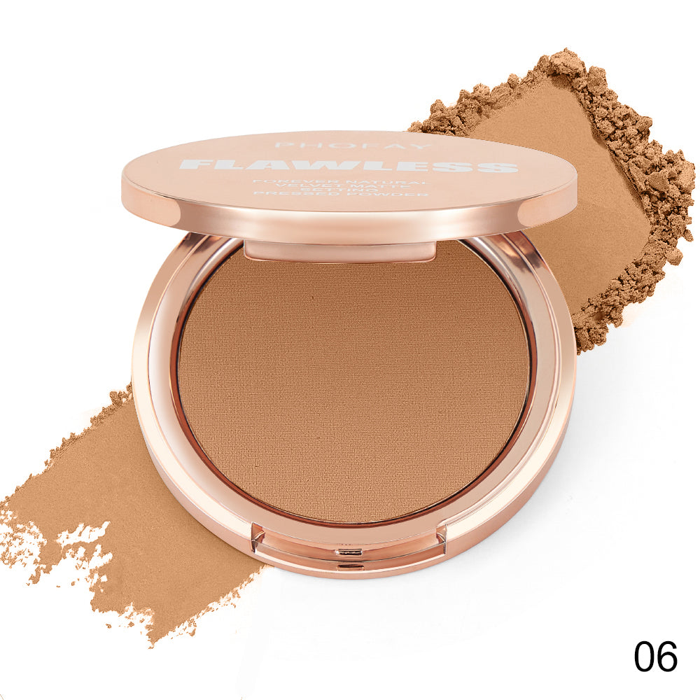 PHOFAY Matte Setting Pressed Powder My Store