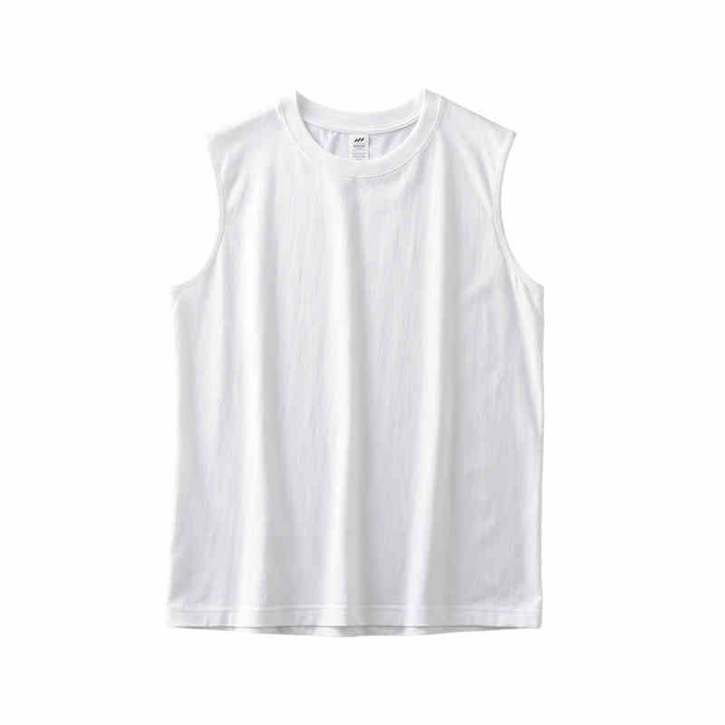 Fitness Waistcoat Solid Color Sleeveless Men’s T-shirt