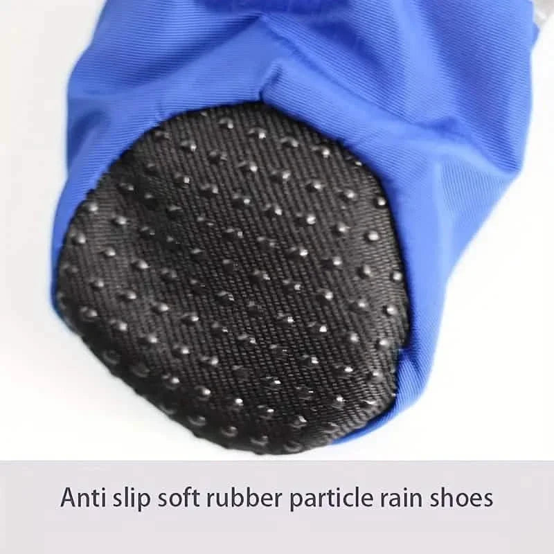 4-Pieces: Water-Resistant Dog Bootie Shoes