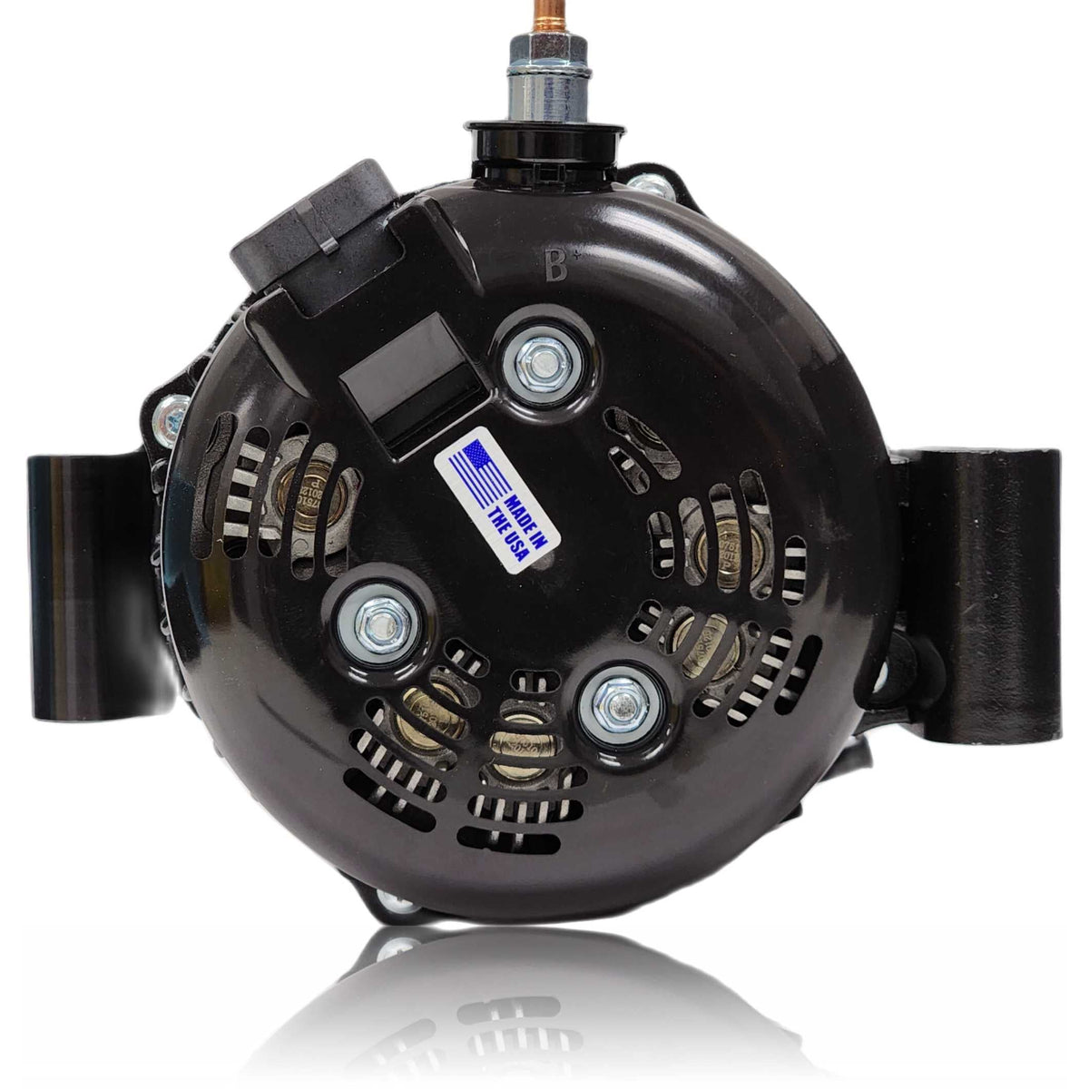 Mechman 400 Amp Billet Elite Series Alternator 2008-2010 Ford 6.4L Power Stroke Super Duty