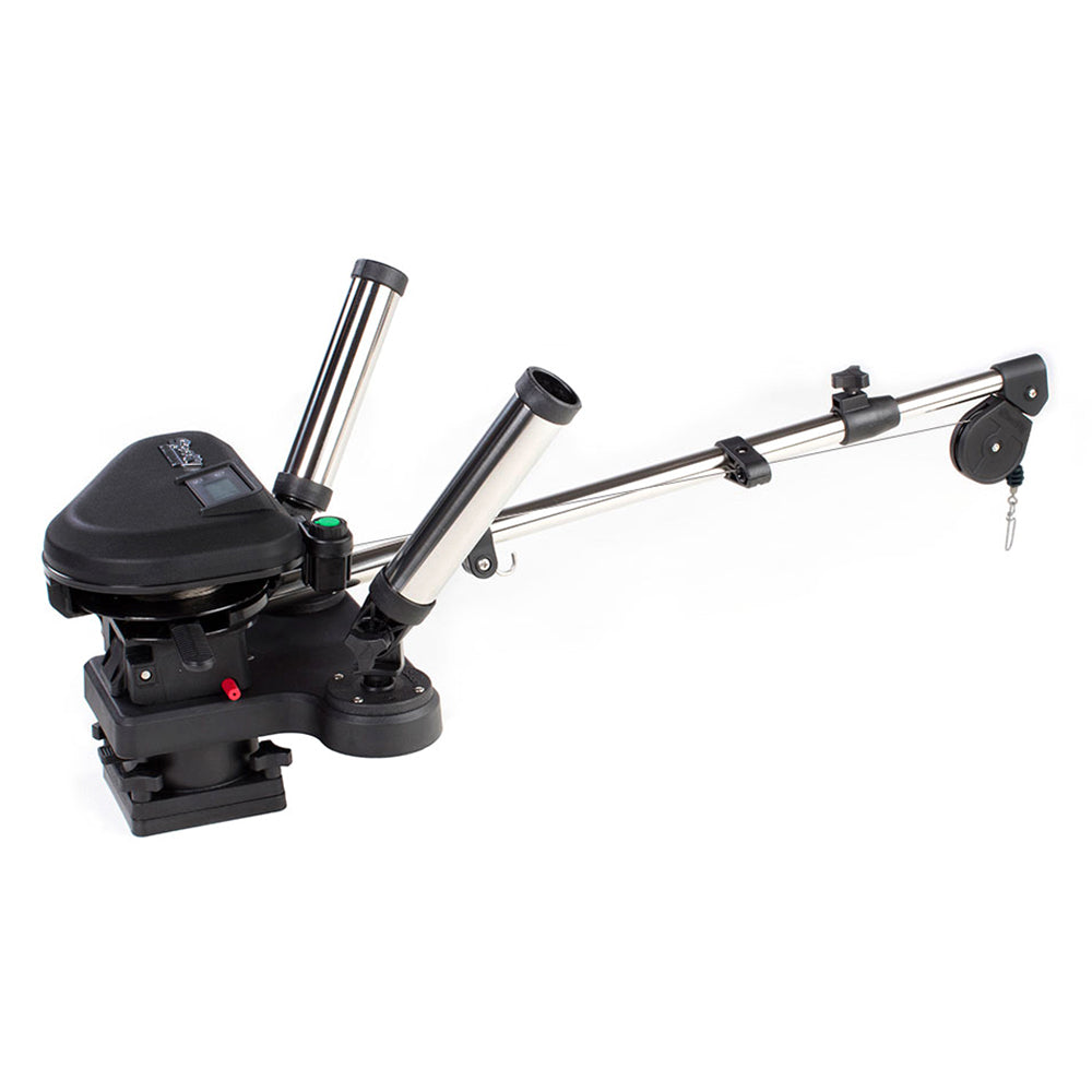 Scotty 2116 HP Depthpower Electric Downrigger 60" SS Telescoping Boom w/Swivel Base - Dual Rod Holder TRAPSKI
