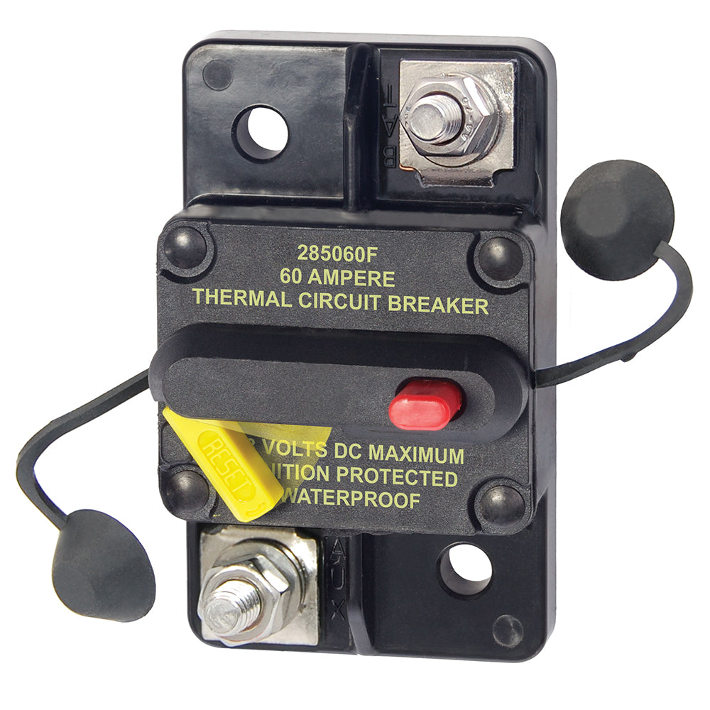 Blue Sea 7184 60 Amp Circuit Breaker Surface Mount 285 Series TRAPSKI