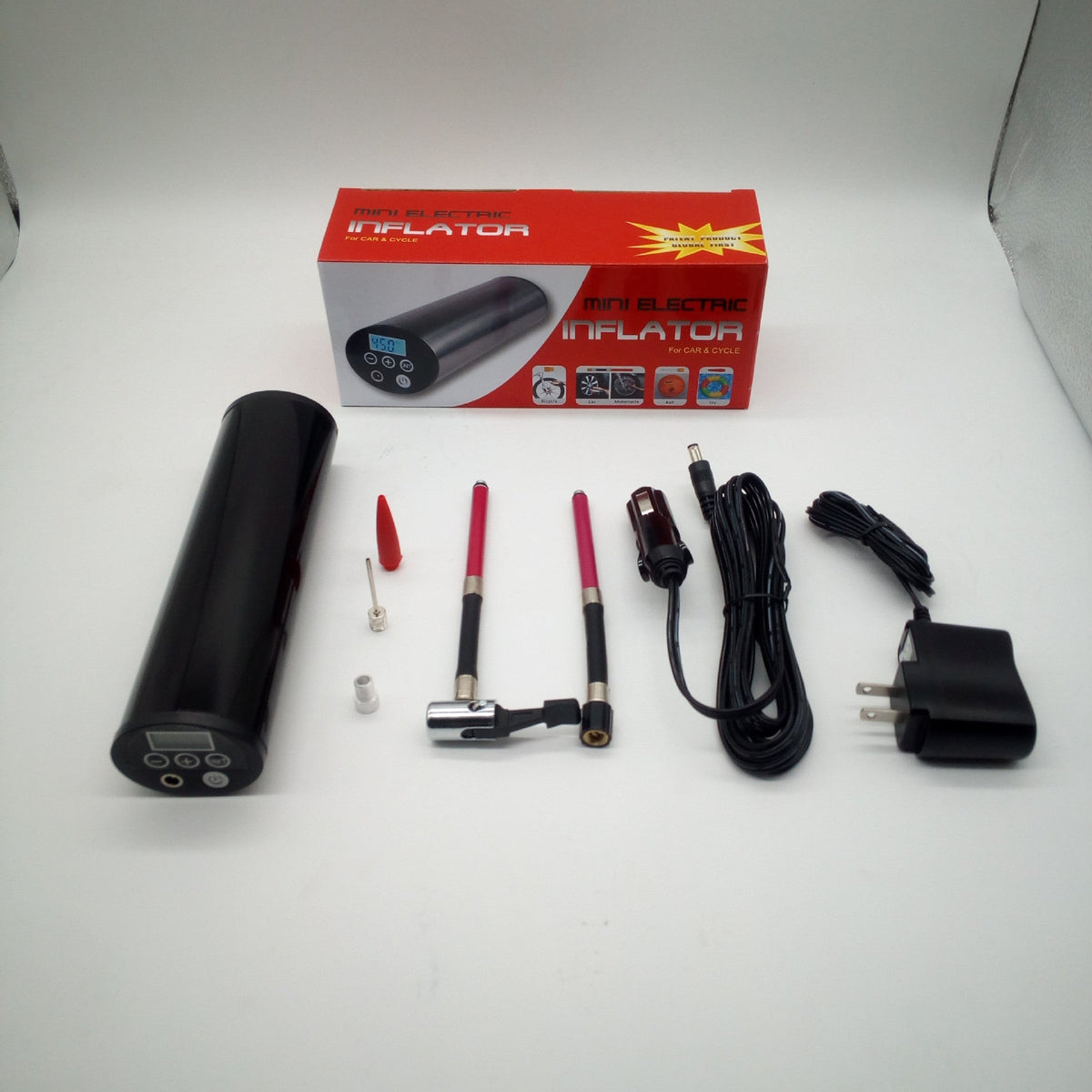 Intelligent digital display inflatable pump cylinder