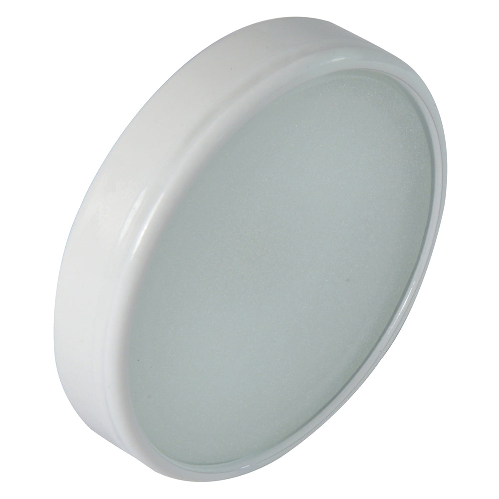 Lumitec Halo - Flush Mount Down Light - White Finish - 4-Color - White/Blue/Red/Purple Non-Dimming TRAPSKI