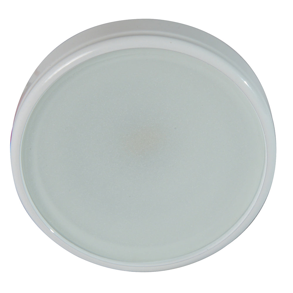 Lumitec Halo - Flush Mount Down Light - White Finish - 4-Color - White/Blue/Red/Purple Non-Dimming TRAPSKI