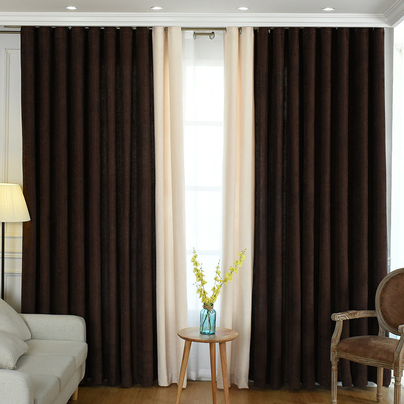 Chenille High Shading Curtains