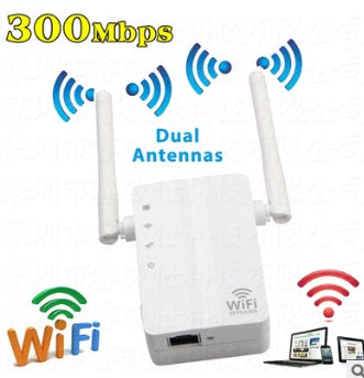 Manufacturers direct 300M WIFI signal amplifier, wireless router repeater small steamed bread Repeater My Store