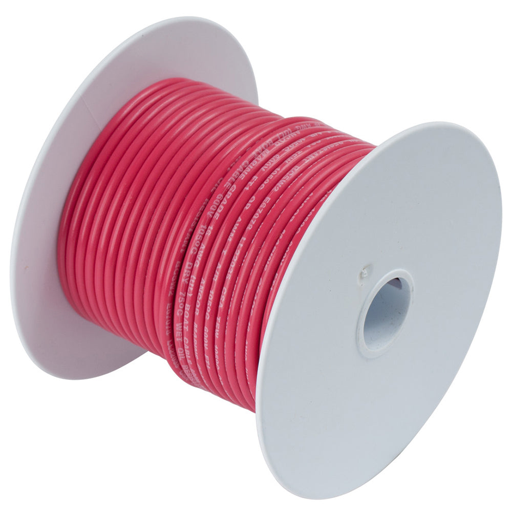 Ancor Red 1/0 AWG Battery Cable - 100' TRAPSKI