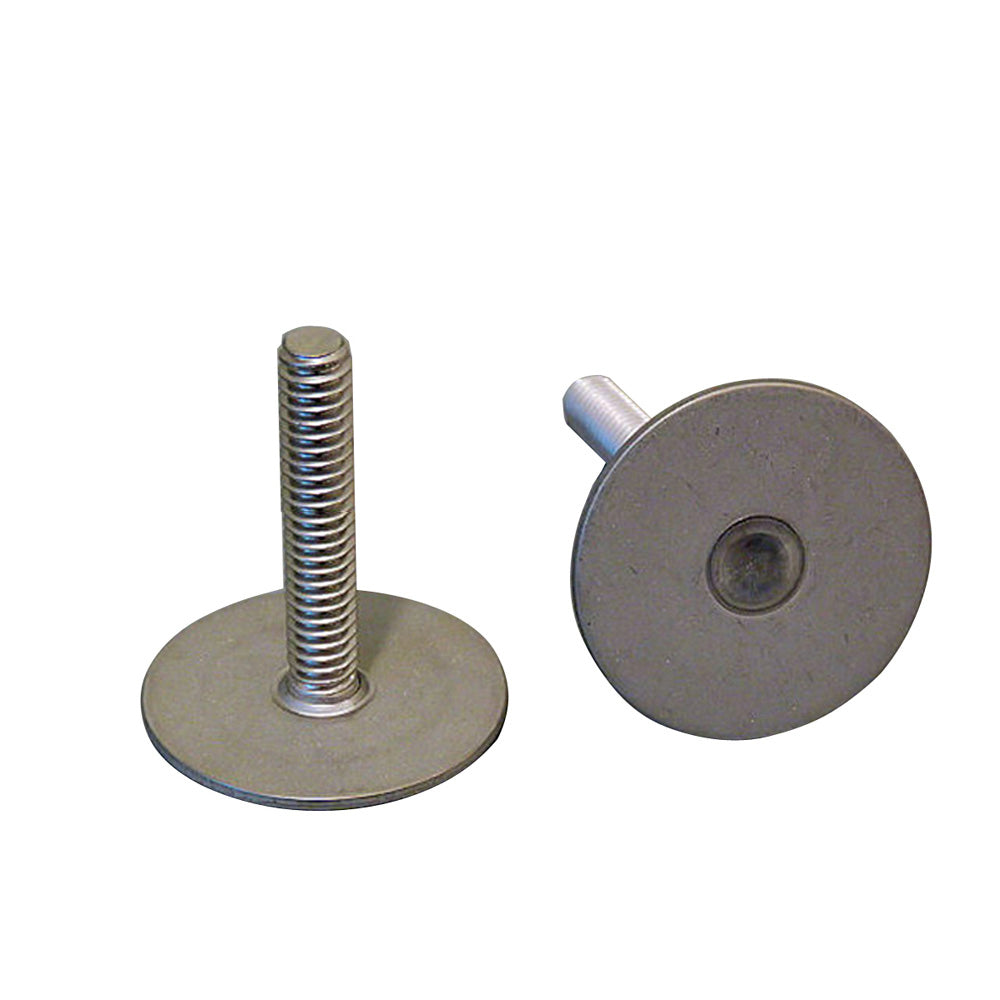 Weld Mount 1" Tall Stainless Stud w/1/4" x 20 Threads - Qty. 10 TRAPSKI