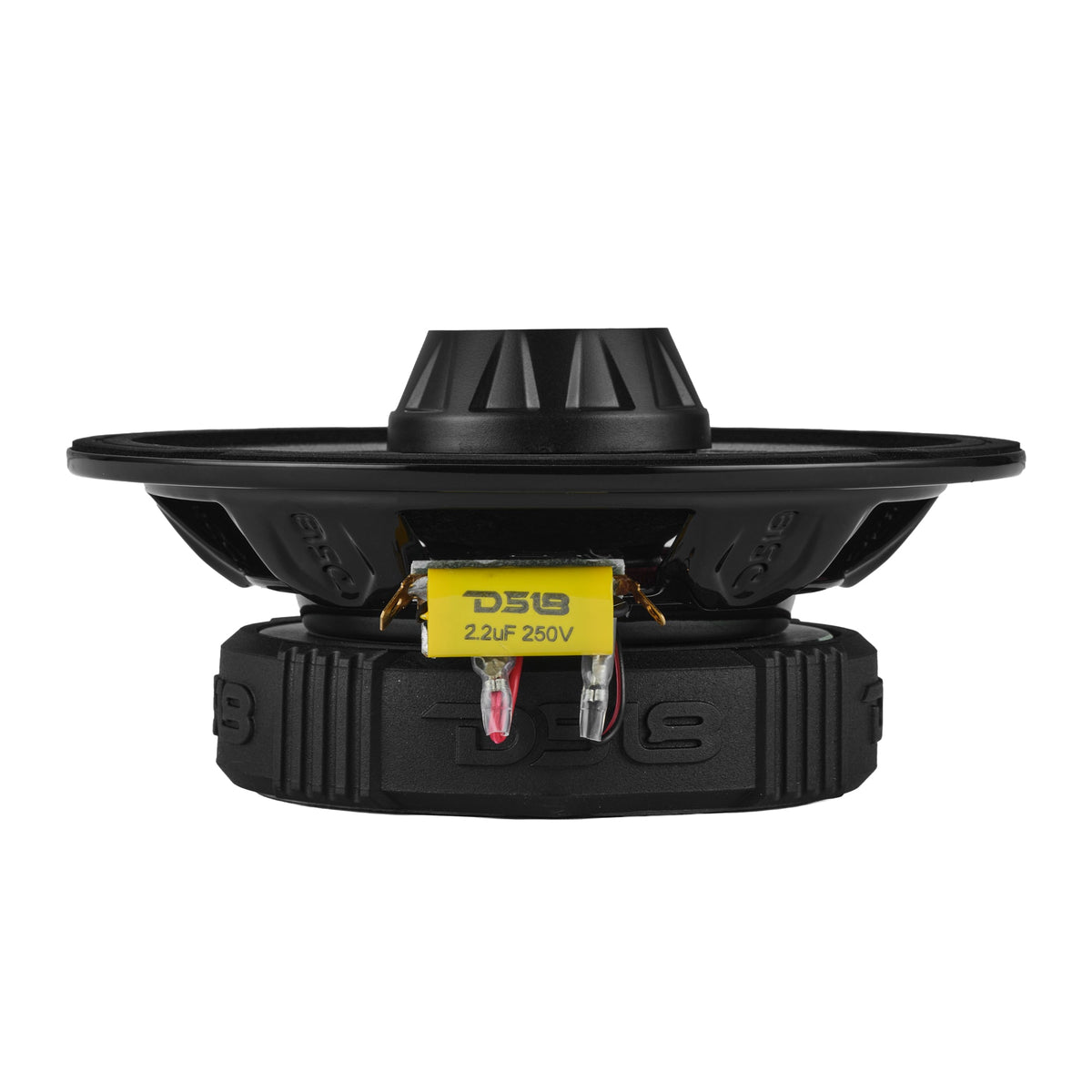 PRO-ZT 6.5” Slim Coaxial Mid-Range Loudspeaker with Water-Resistant Cone Built-in Bullet Tweeter | 200W RMS 4-Ohm DS18