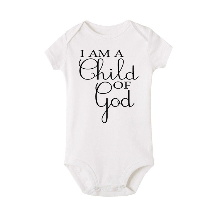 Alphabet Baby Short Sleeve Casual Baby Bodysuit Sell My Stuff