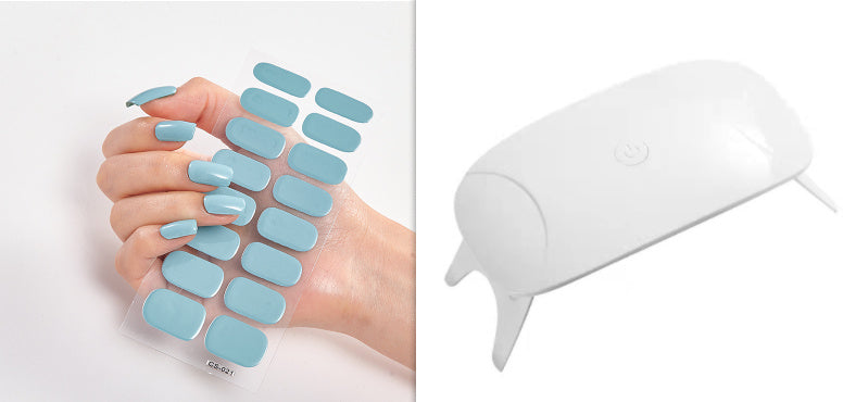 Waterproof Long Lasting Nail Stickers Letter Color