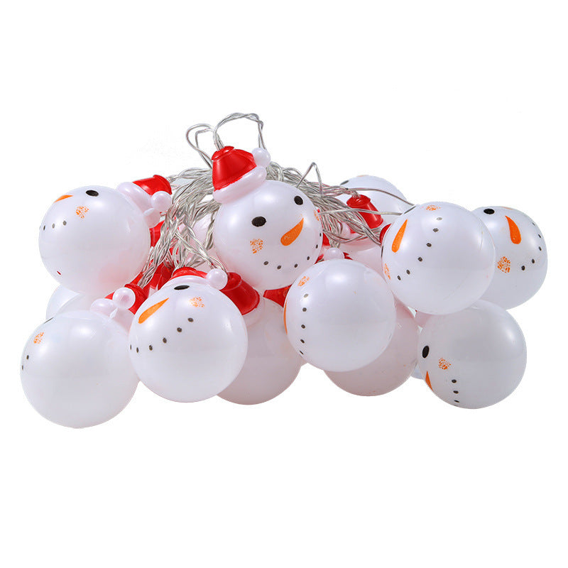 Snowman String Christmas Lights Decoration
