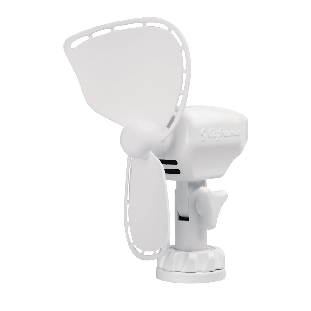 SEEKR by Caframo Ultimate 757 12V 2-Speed 7" Fan - Direct Wire - White TRAPSKI