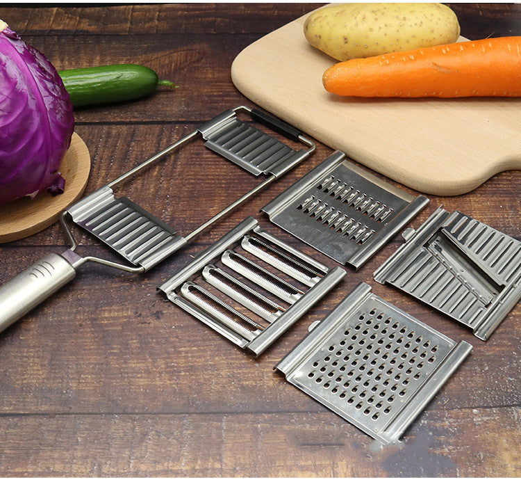 Stainless Steel Grater Vegetable Fruit Slicer Peeler