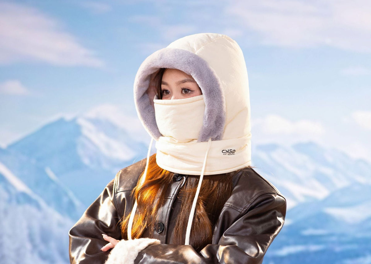 Men's Outdoor Fleece Warm Ear Protection Hat