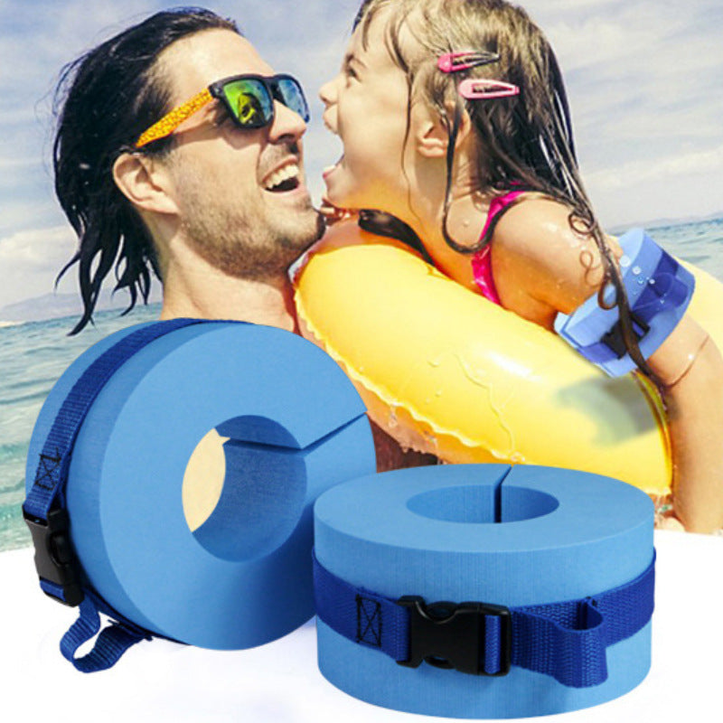 Swimming gaiters float