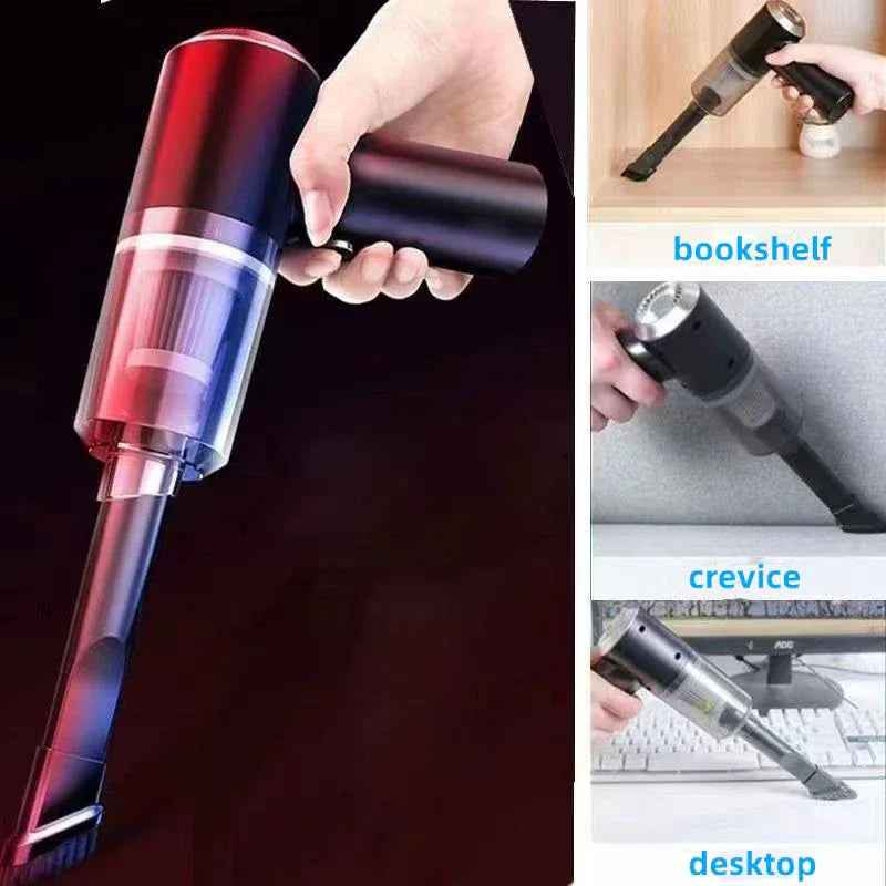 120W Cordless Handheld Vacuum Cleaner Small Mini Portable Car Auto