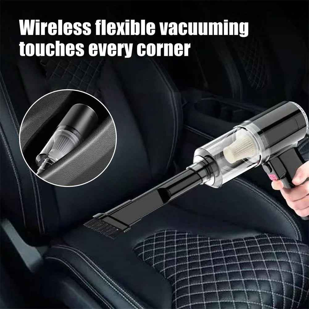 120W Cordless Handheld Vacuum Cleaner Small Mini Portable Car Auto