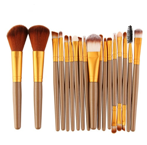 MAANGE 18-Piece Makeup Brush Set with Fan Brush – eBay Hot Seller