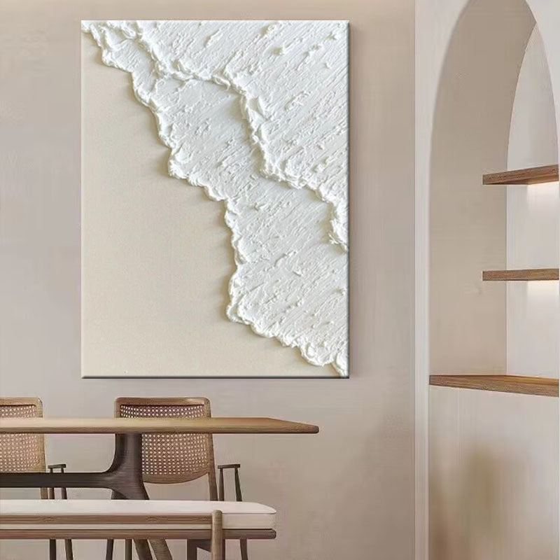 Hand Painted Three-dimensional Oil Painting Niche White My Store