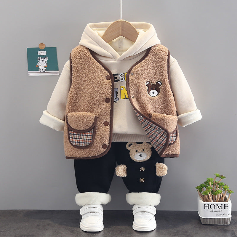 Children's Clothes Foreign Baby Plus Velvet Sell My Stuff