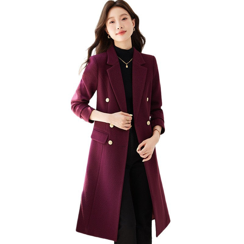Stylish And Versatile Long Trench Coat For Women