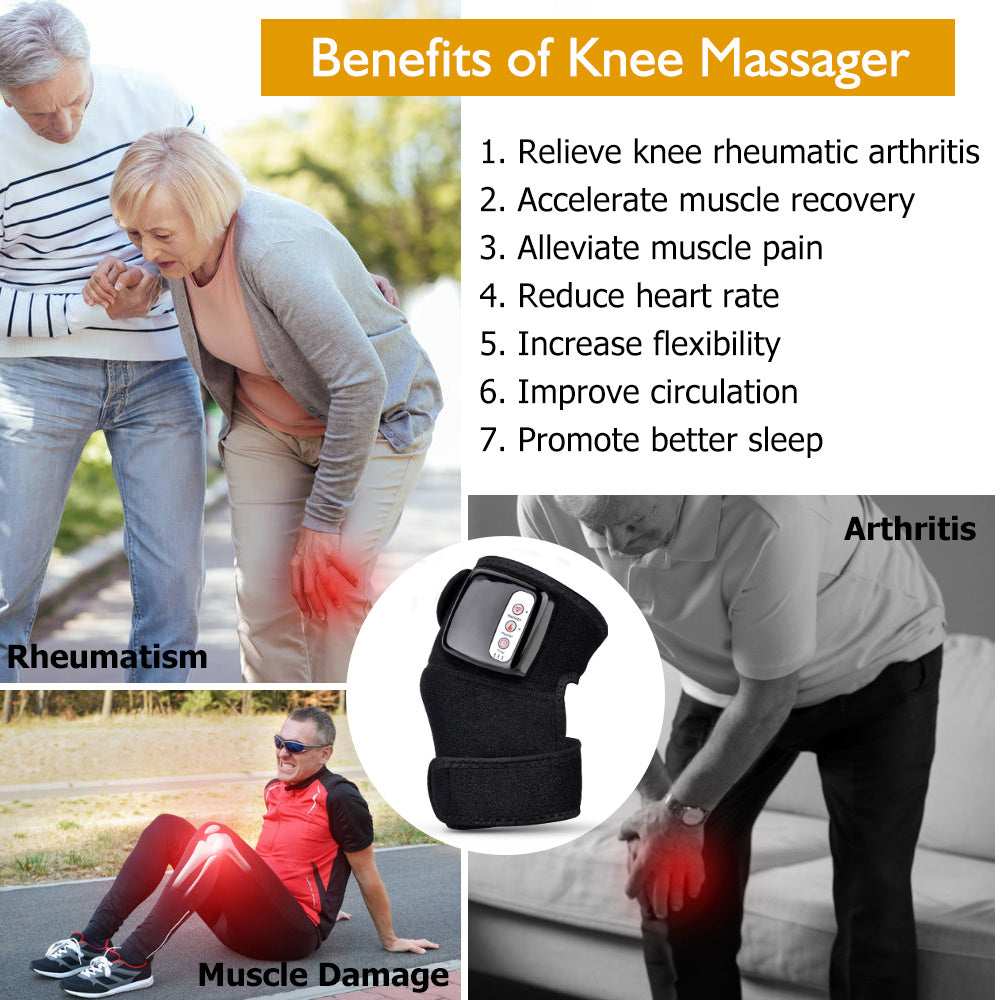 Infrared Heating Knee and Elbow Massager with Vibration Therapy