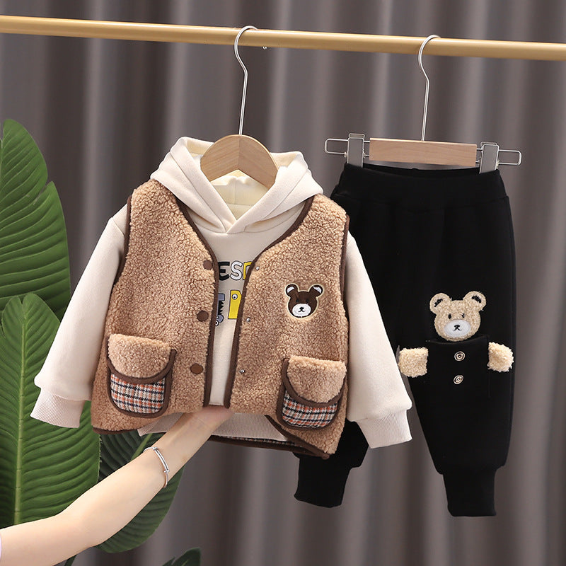 Children's Clothes Foreign Baby Plus Velvet Sell My Stuff