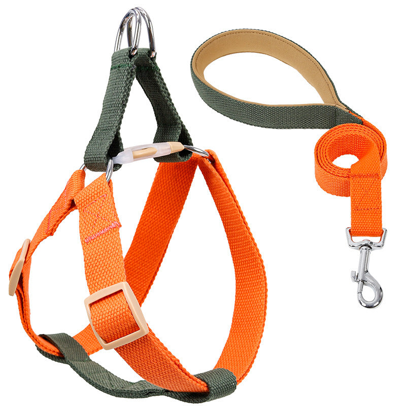 Color Pet Drawstring Leash Vest-style Dog Leash My Store