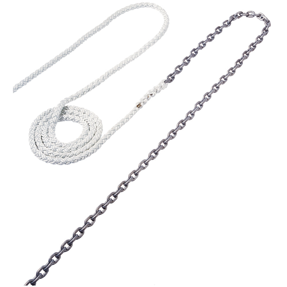 Maxwell Anchor Rode - 15-1/4" Chain to 150-1/2" Nylon Brait TRAPSKI