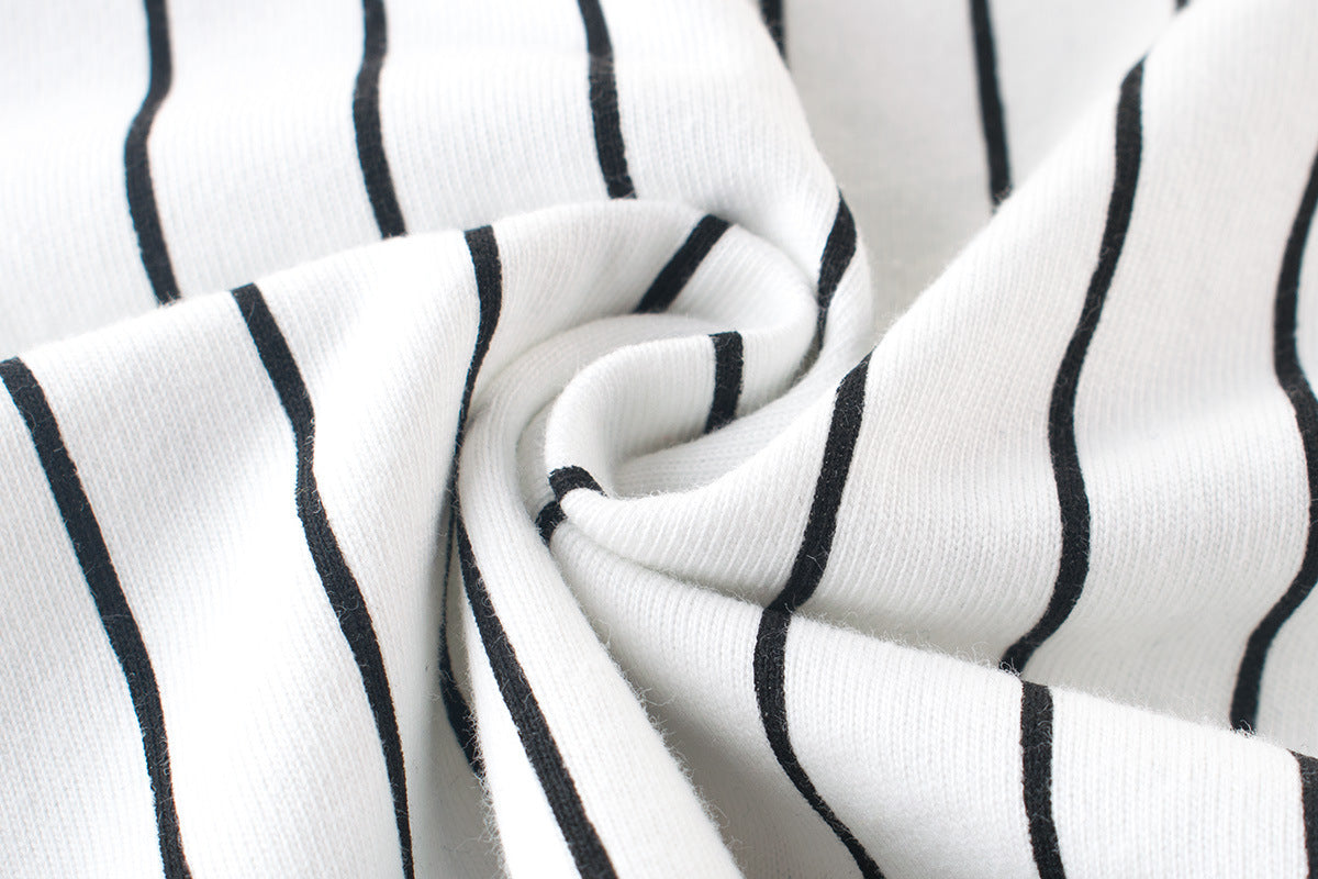 Long-sleeved colorblock kids T-shirt