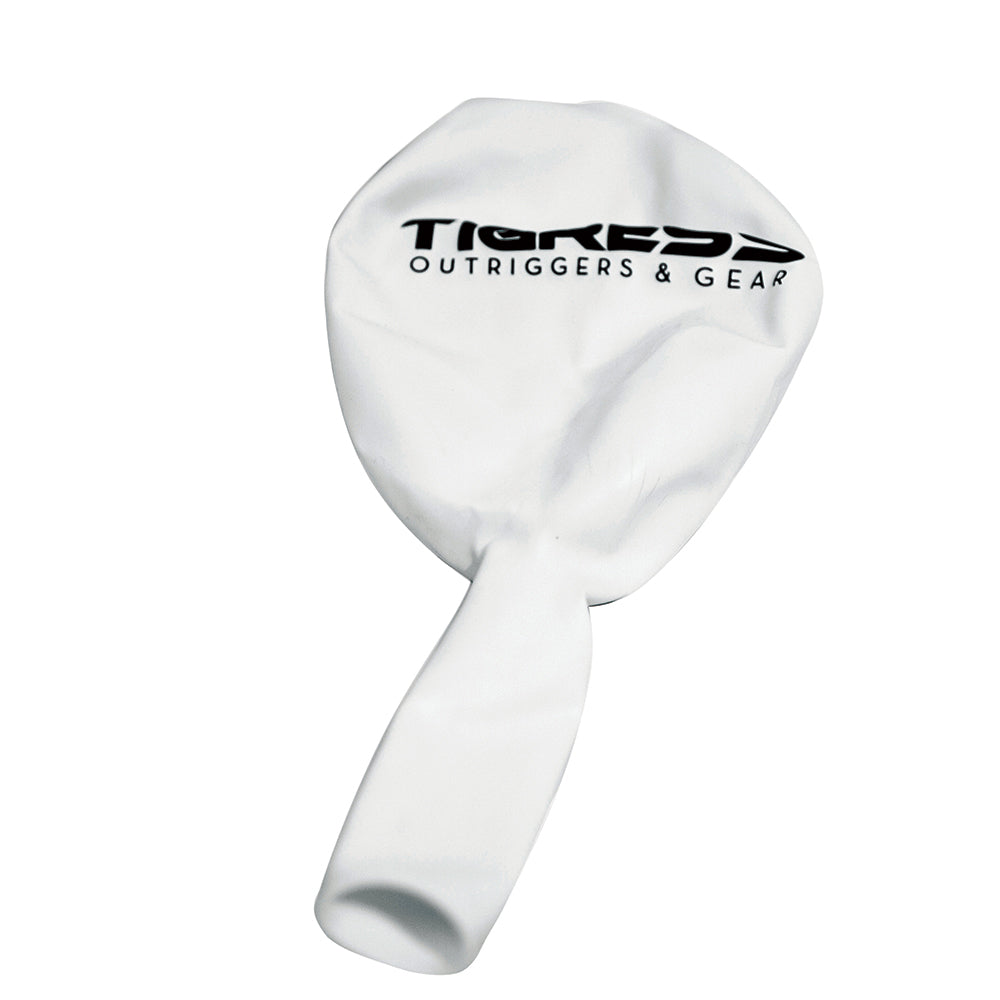 Tigress White Helium Ballons TRAPSKI