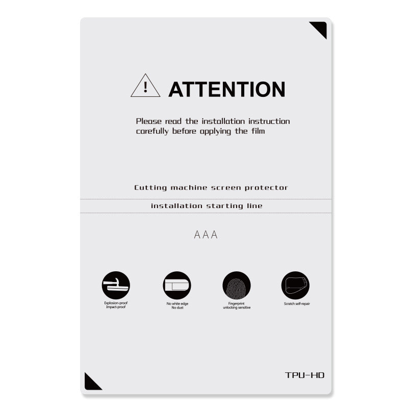 Film Cutting Machine Universal TPU Screen Ultra-clear Protector