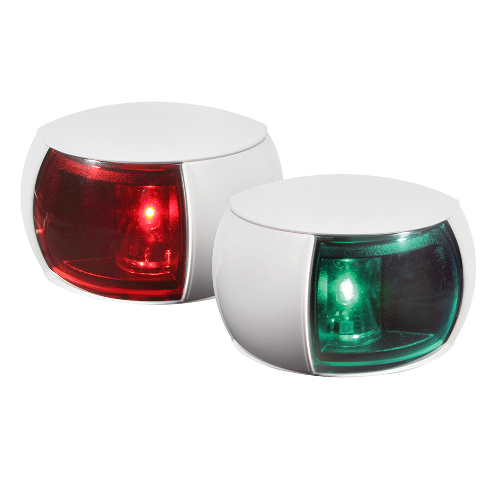 Hella Marine NaviLED Port & Starboard Pair - 2nm - Colored Lens/White Housing TRAPSKI