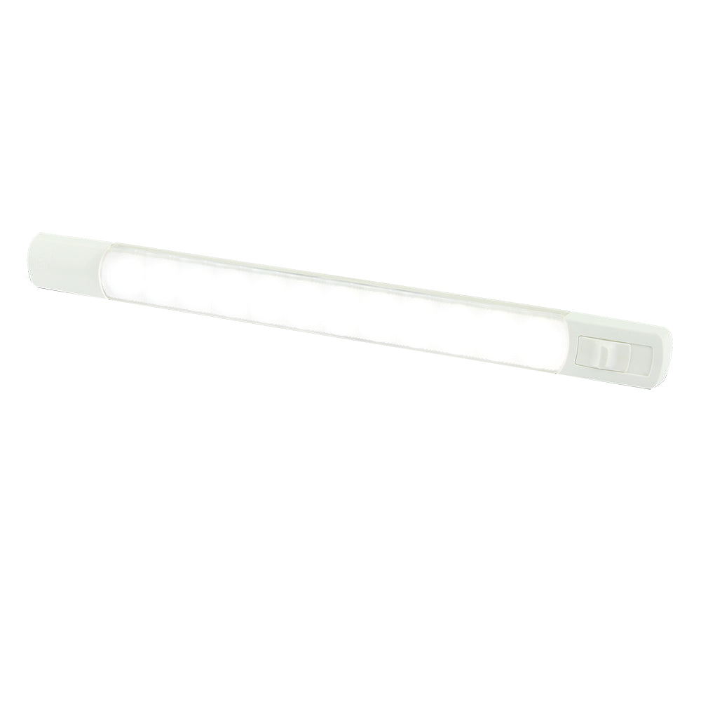 Hella Marine Surface Strip Light w/Switch - White LED - 12V TRAPSKI
