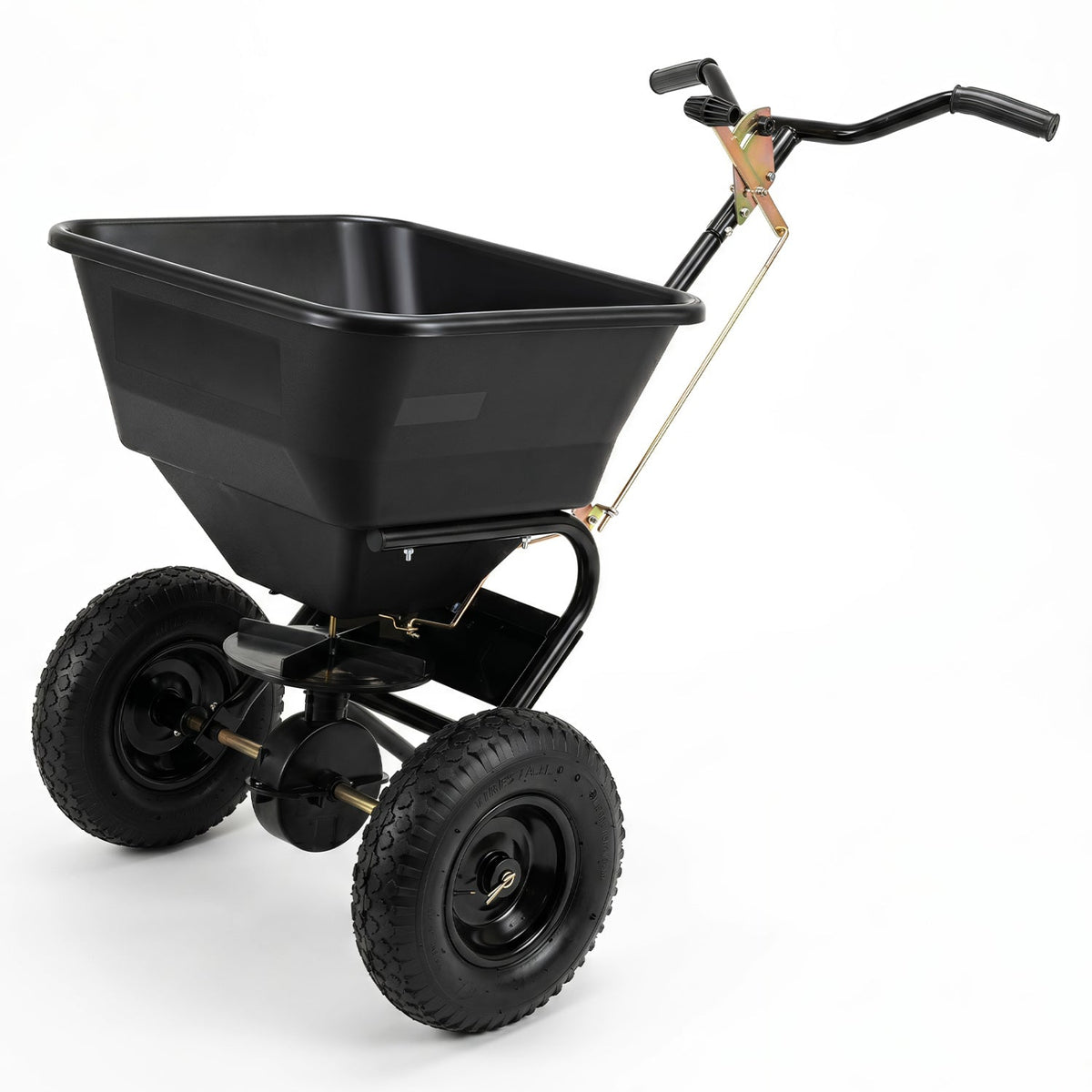 Walk-Behind Broadcast Spreader 66 LBS with 13" Tires DirectDeals