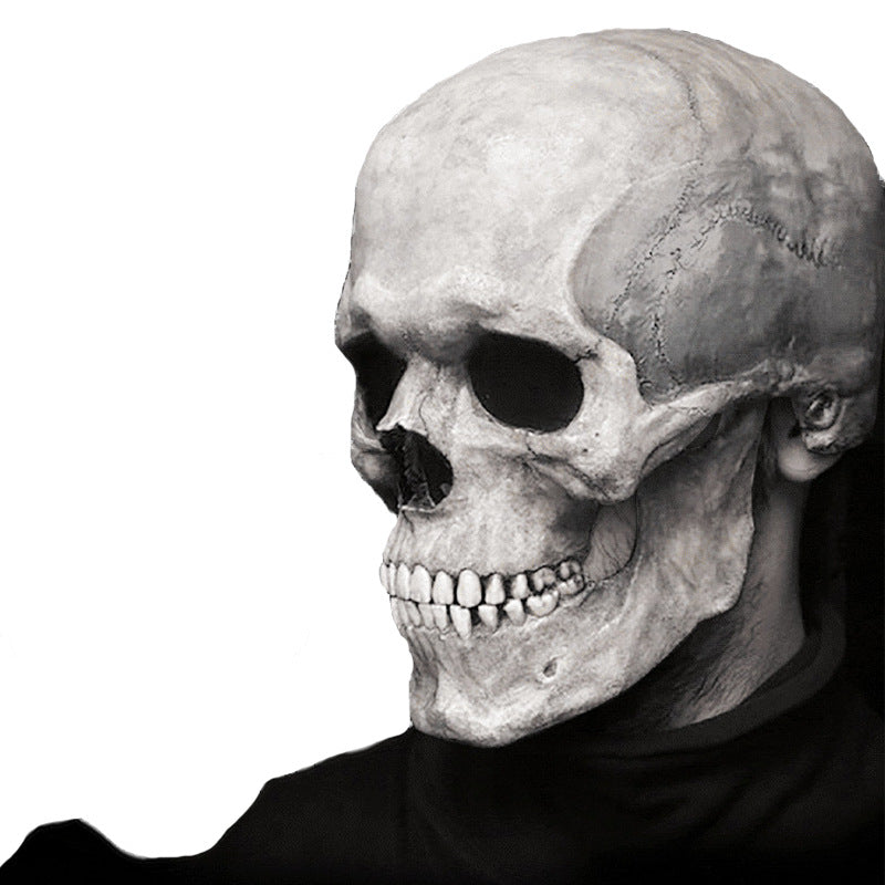 Halloween Movable Mouth Skull Mask Helmet Mouth Movable Skull Full Head Skull Mask My Store