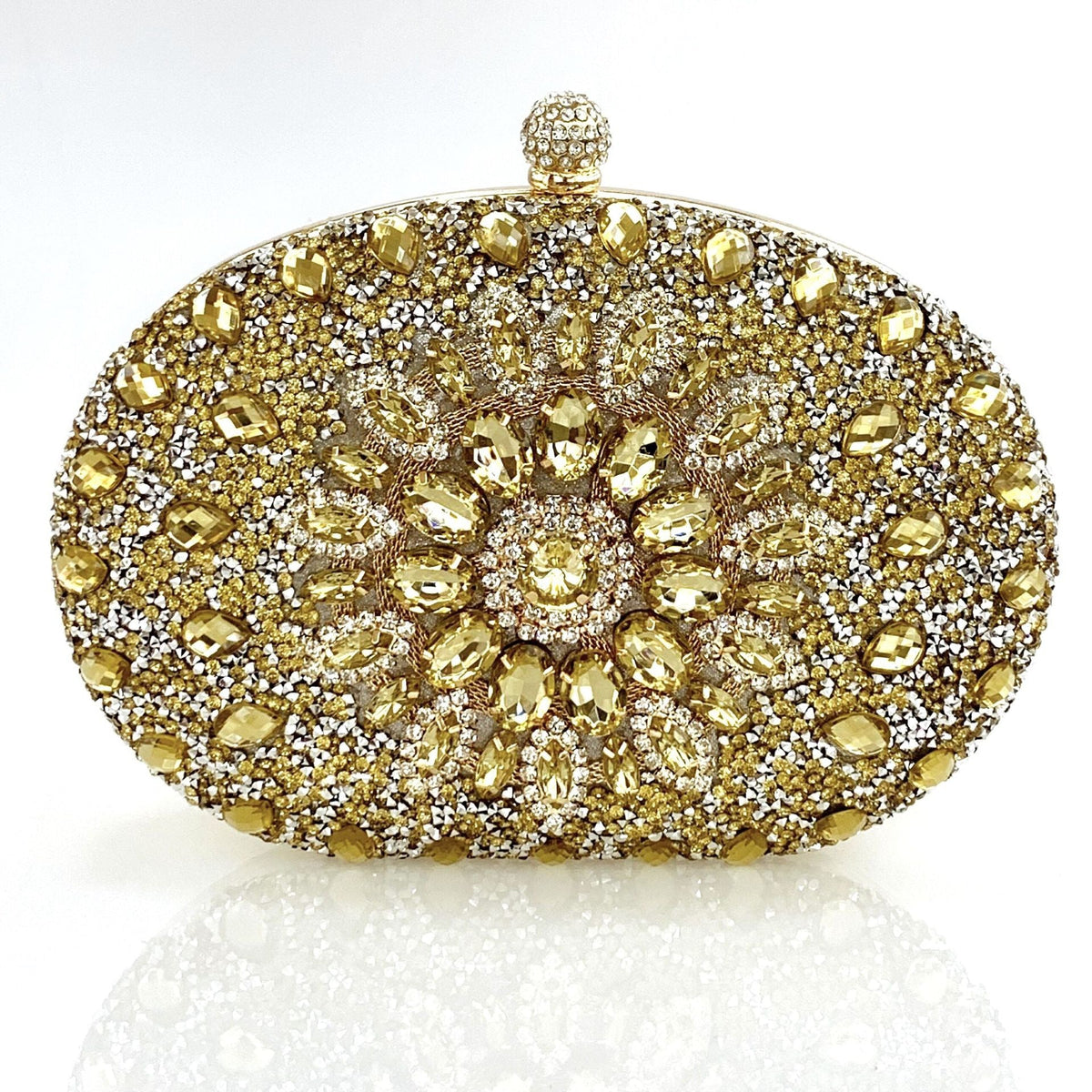 European And American Womens Evening Clutch Diamond-embellished Bag