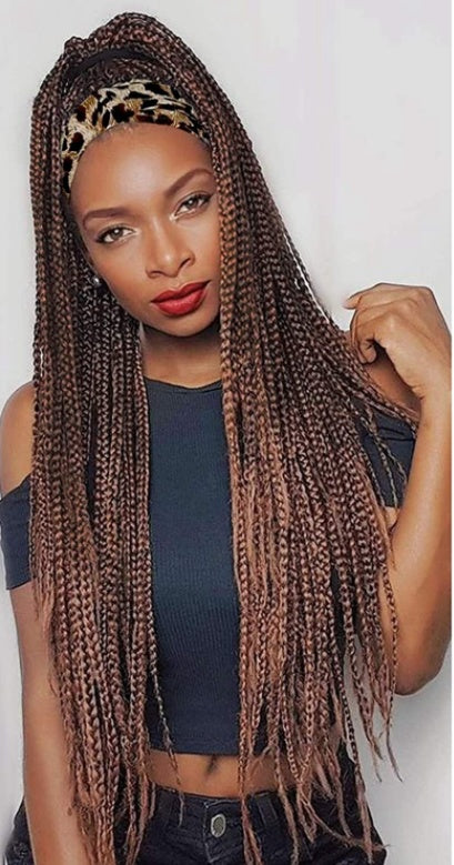 Ice Silk Turban Wig Brazilian Hook Stretch Net