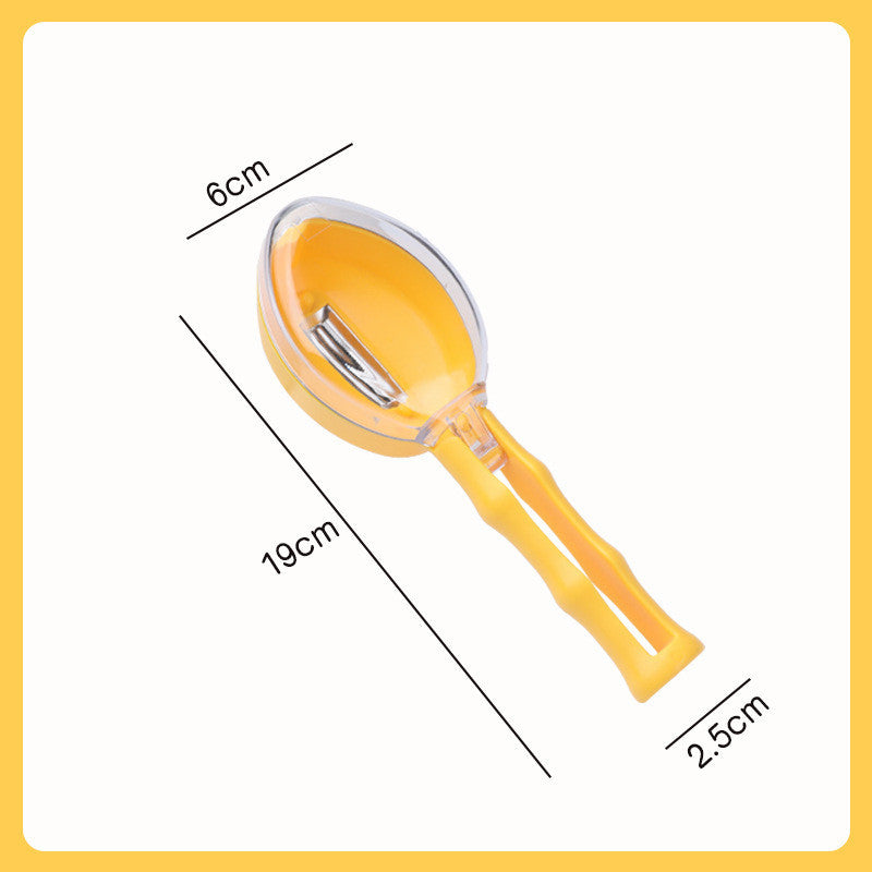 Covered Storage Peeler Kitchen Gadget