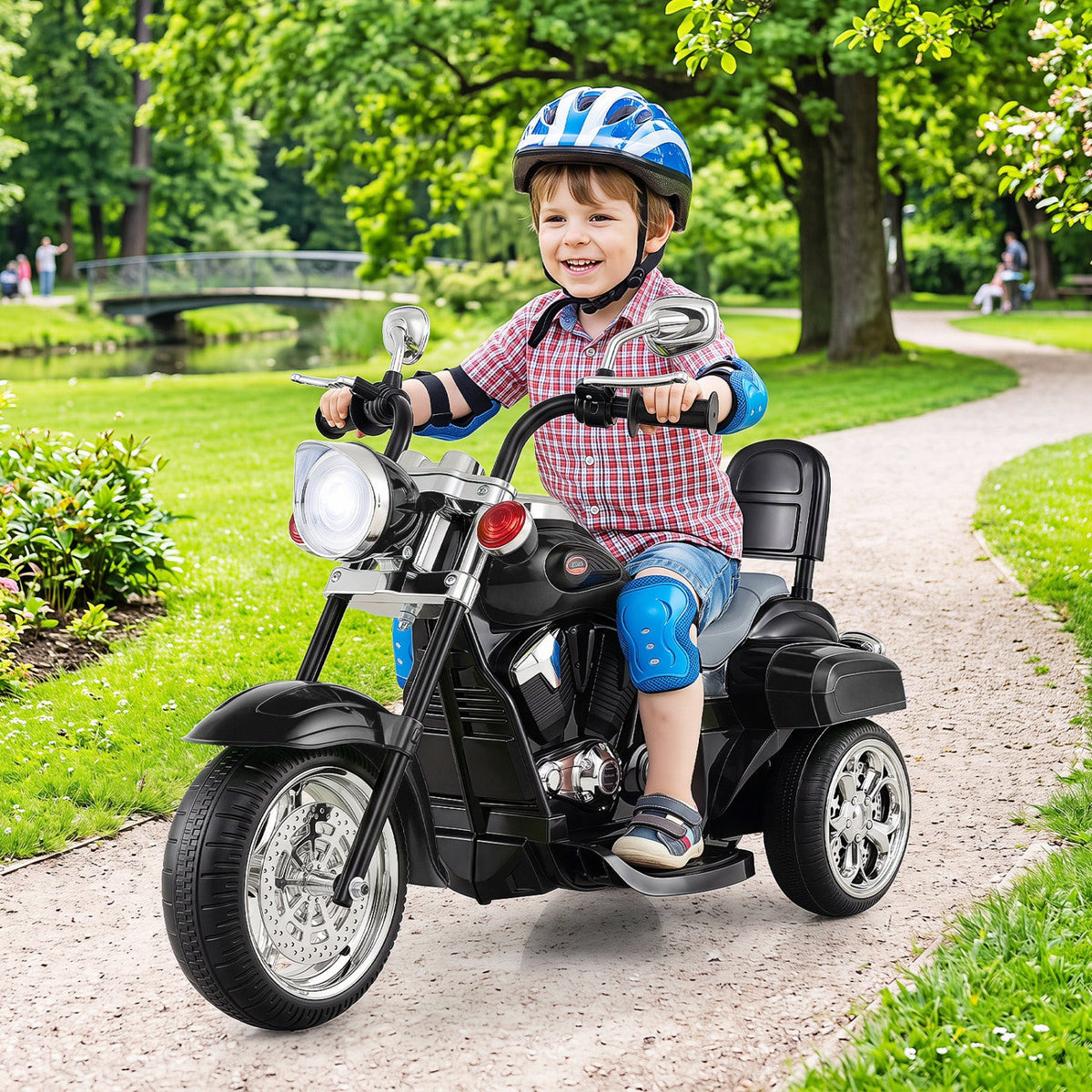 3-Wheel Electric Motorcycle Ride-On Toy for Toddlers 3+ DirectDeals