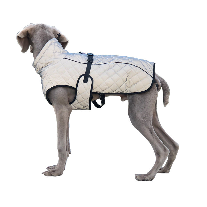Pet Clothing Full-body Reflective Tactical Jacket For Dogs