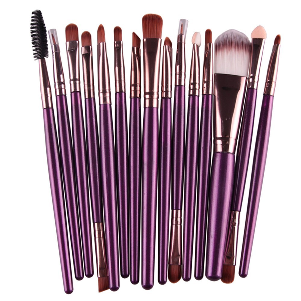 MAANGE 18-Piece Makeup Brush Set with Fan Brush – eBay Hot Seller