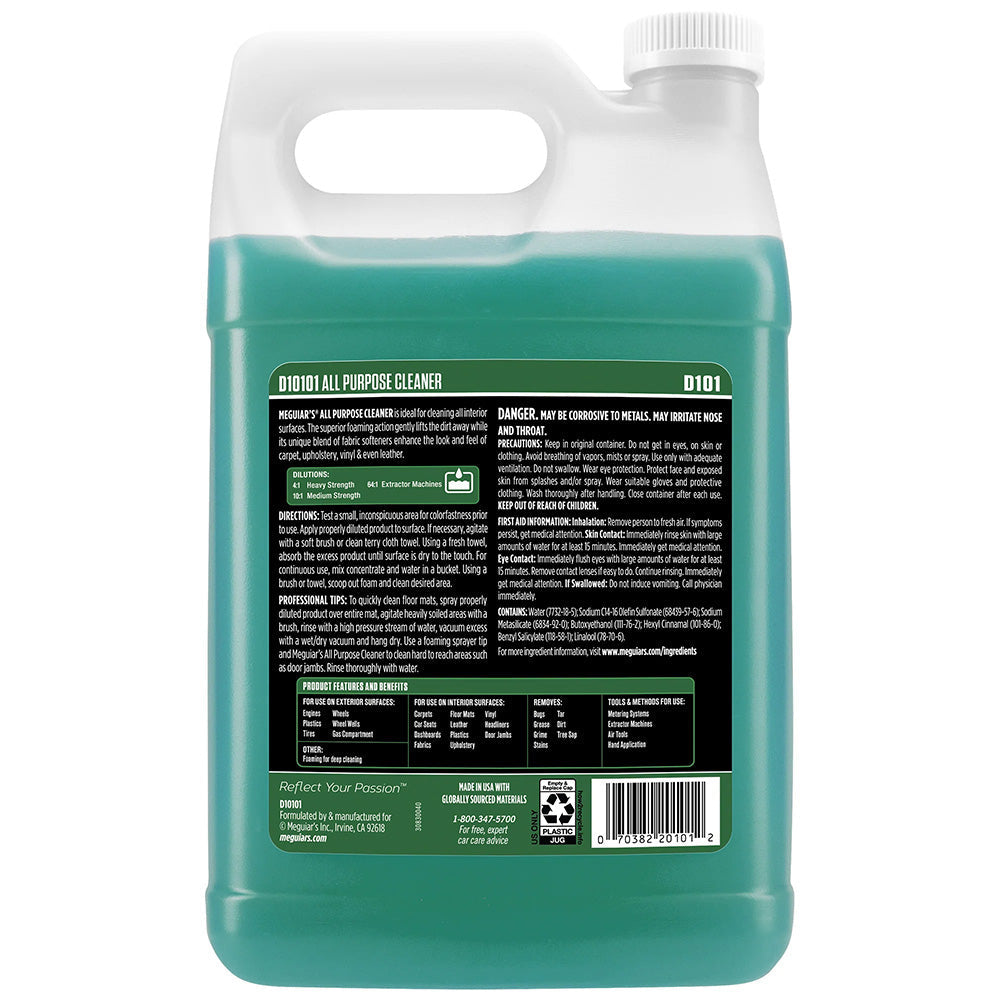 Meguiars Detailer All Purpose Cleaner - 1-Gallon *Case of 4* TRAPSKI