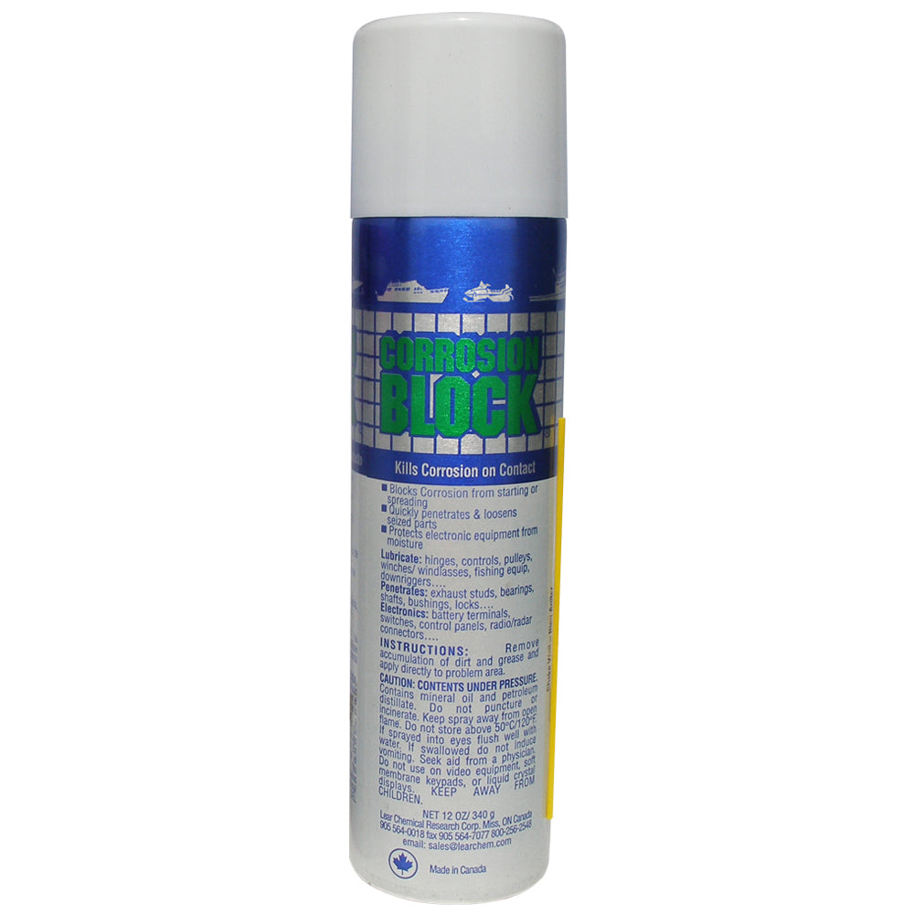 Corrosion Block 12oz Aerosol Can - Non-Hazmat, Non-Flammable  Non-Toxic TRAPSKI